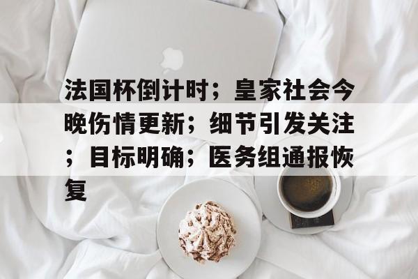 法国杯倒计时；皇家社会今晚伤情更新；细节引发关注；目标明确；医务组通报恢复的简单介绍